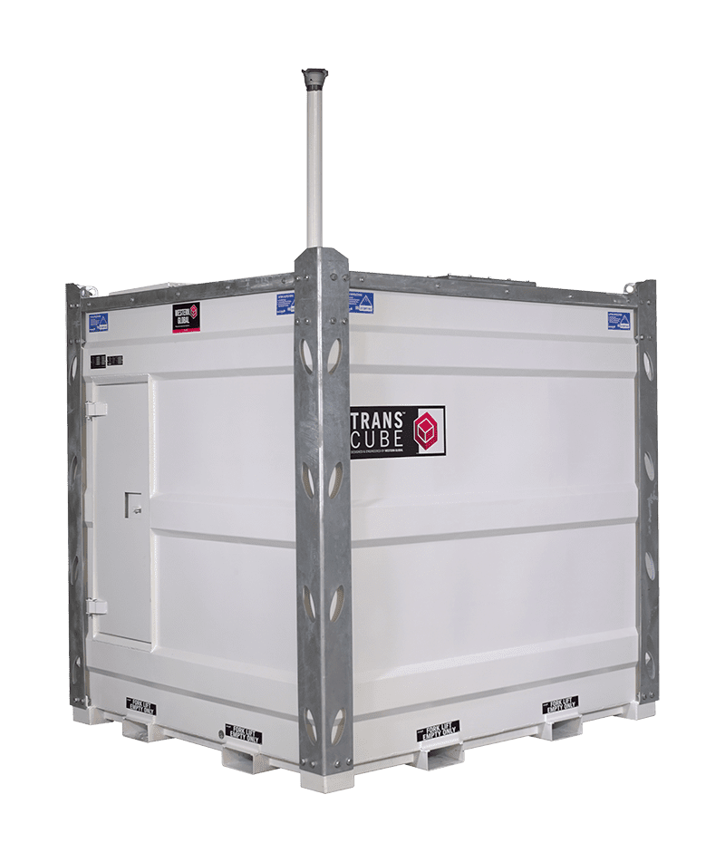 2300 gallon self-bunded diesel fuel tank for rental