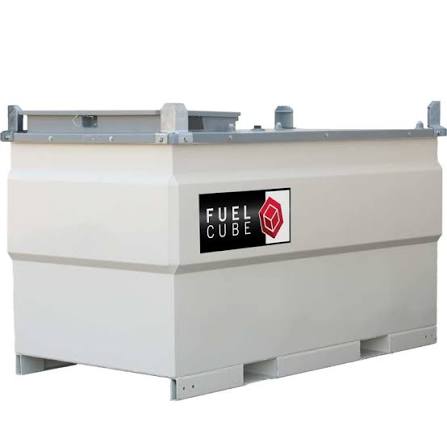 800 gallon portable diesel and gasoline fuel tank for rental