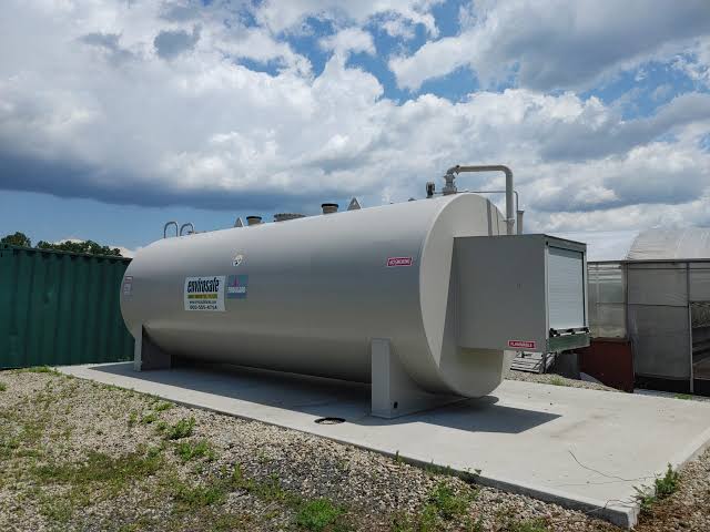 8000 gallon fire rated diesel fuel tank for rental