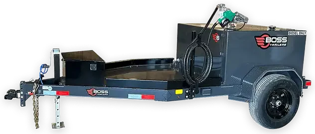 300 gallon towable diesel fuel tank trailer for rental