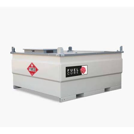 1800 gallon portable diesel and gasoline fuel tank for rental